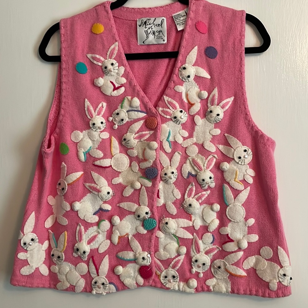 Michael Simon NY Easter Sweater Vest